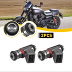 Fuel Injectors 2 Pins for Harley Road Glide Fatboy Roadster (2008–2019)