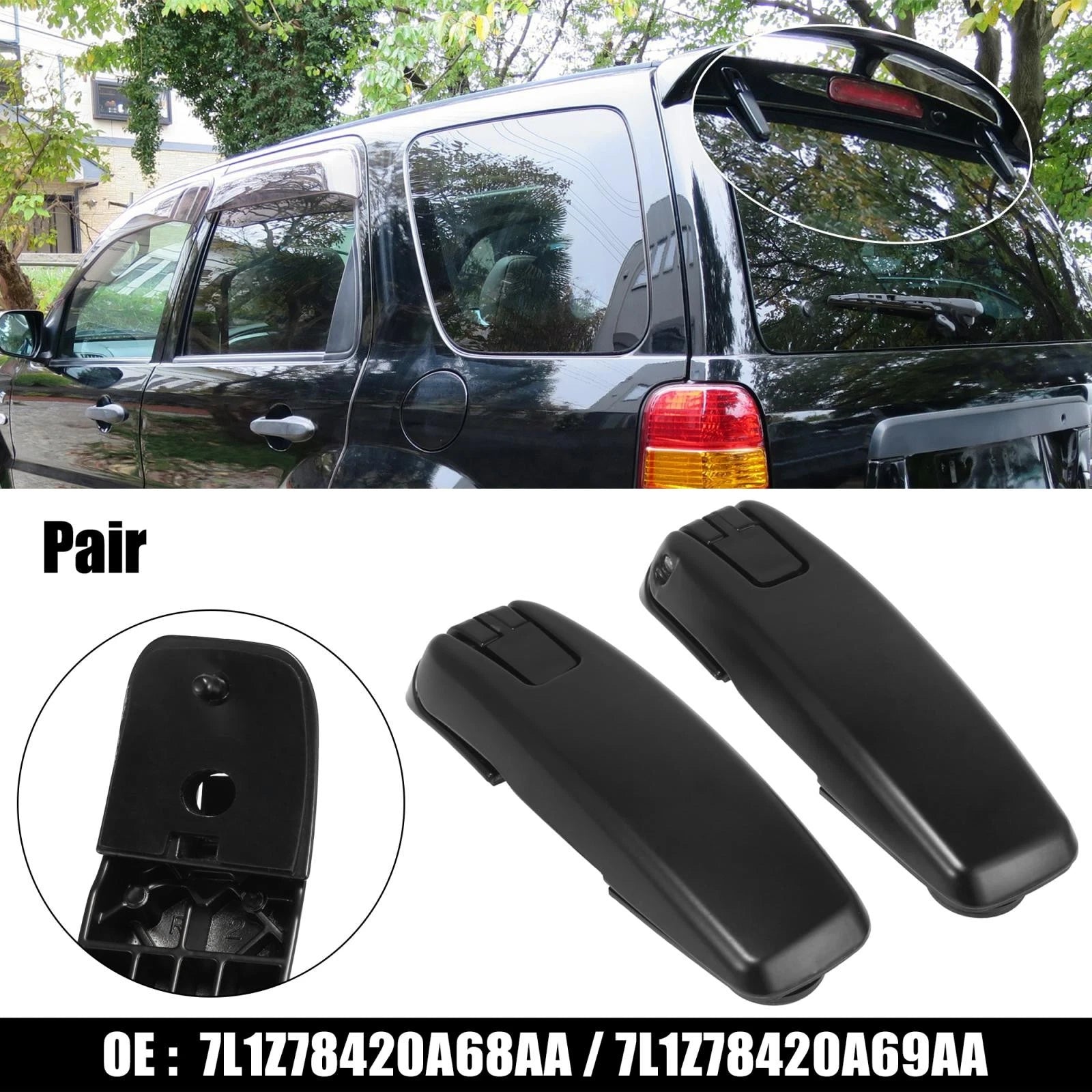 Pair Liftgate Hinges for Ford Expedition (2003–2017) 7L1Z78420A68AA