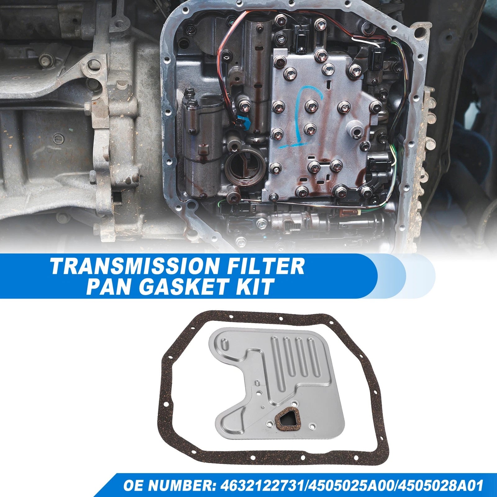 Transmission Filter Oil Pan Gasket Kit for Hyundai (A4AF-1, No.4632122731)