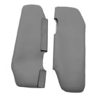 Sunvisors Extension Covers for Ford F250 F350 F450 (1999–2007) Med Flint Gray