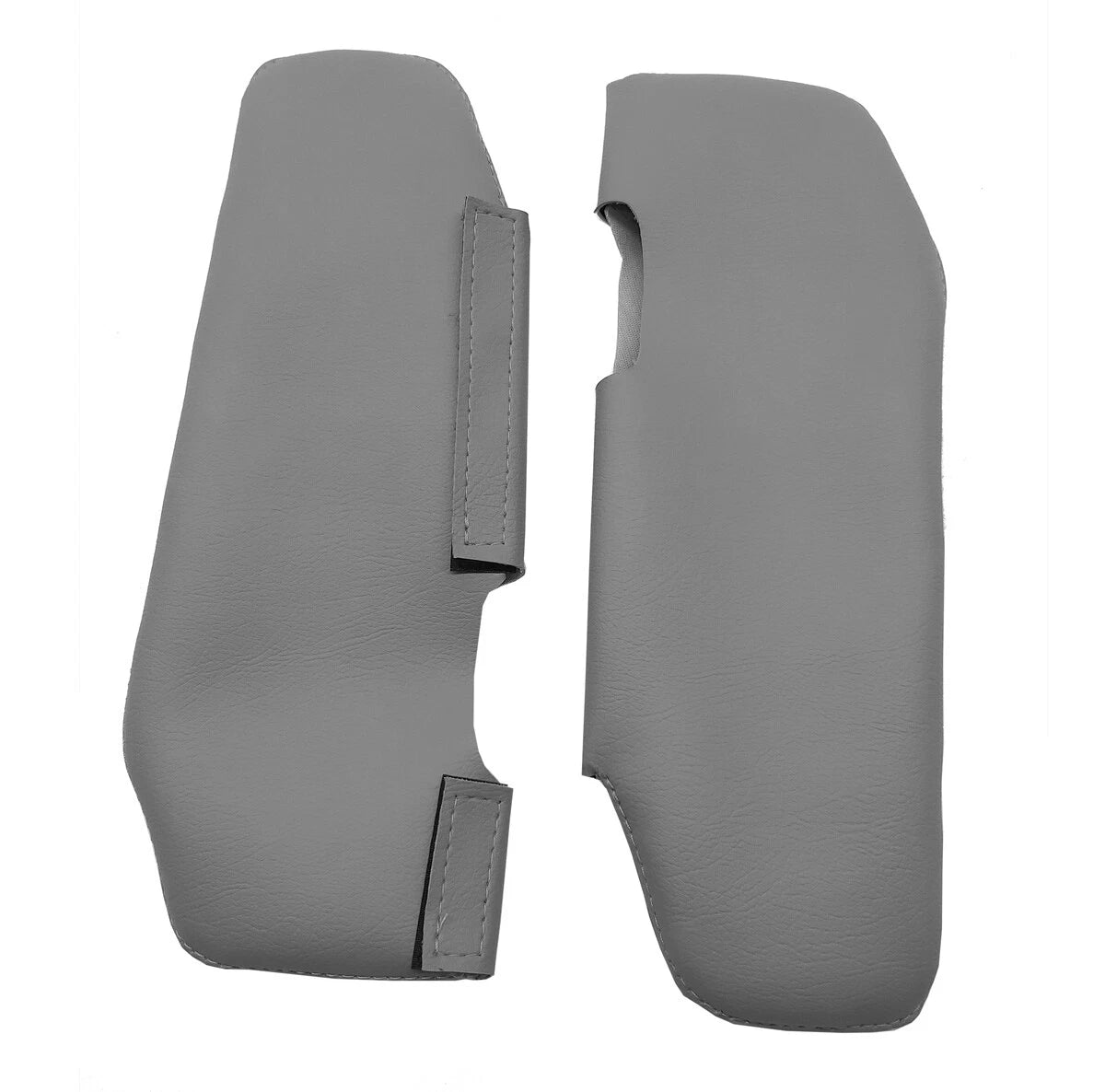 Sunvisors Extension Covers for Ford F250 F350 F450 (1999–2007) Med Flint Gray