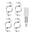 8x Fuel Injector Tube and Seal Kit for Ford F-250 F-350 F-450 F-550 (2011–2019)