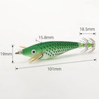 Squid Hook for - Aluminum Alloy, Nylon Cloth
