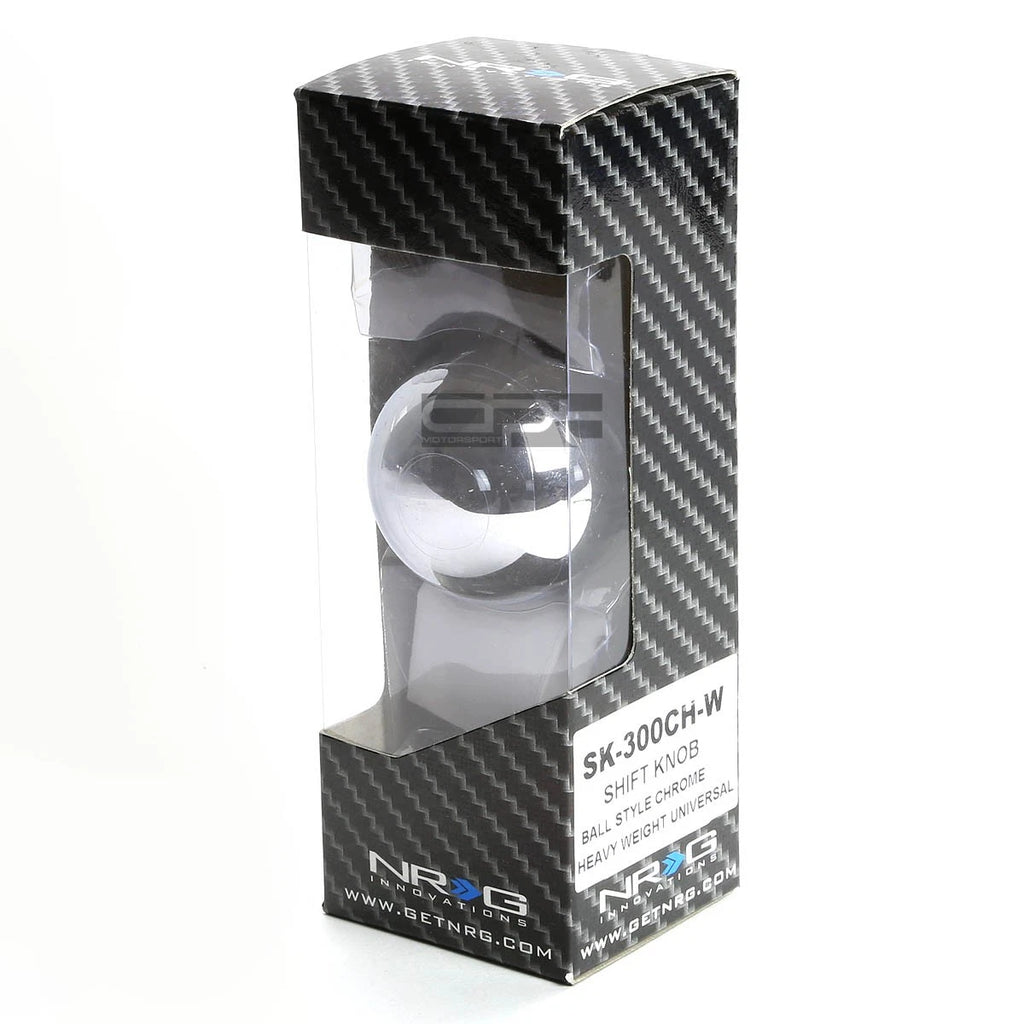 NRG Racing Weighted Short Throw Shift Knob for Universal 5/6-Speed (Chrome)