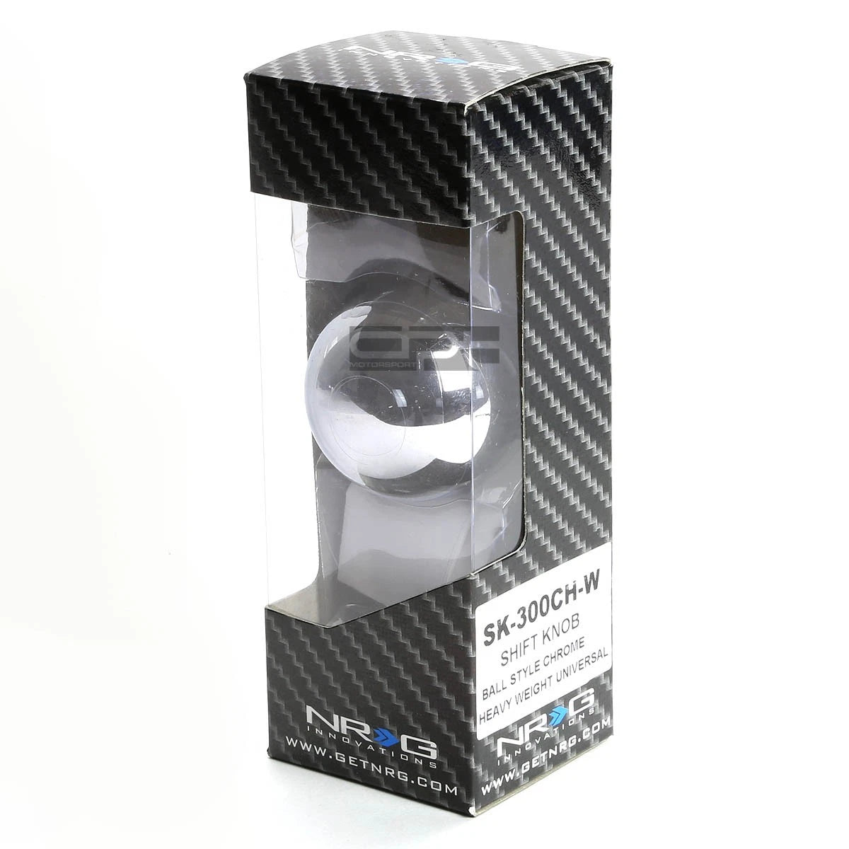 NRG Racing Weighted Short Throw Shift Knob for Universal 5/6-Speed (Chrome)