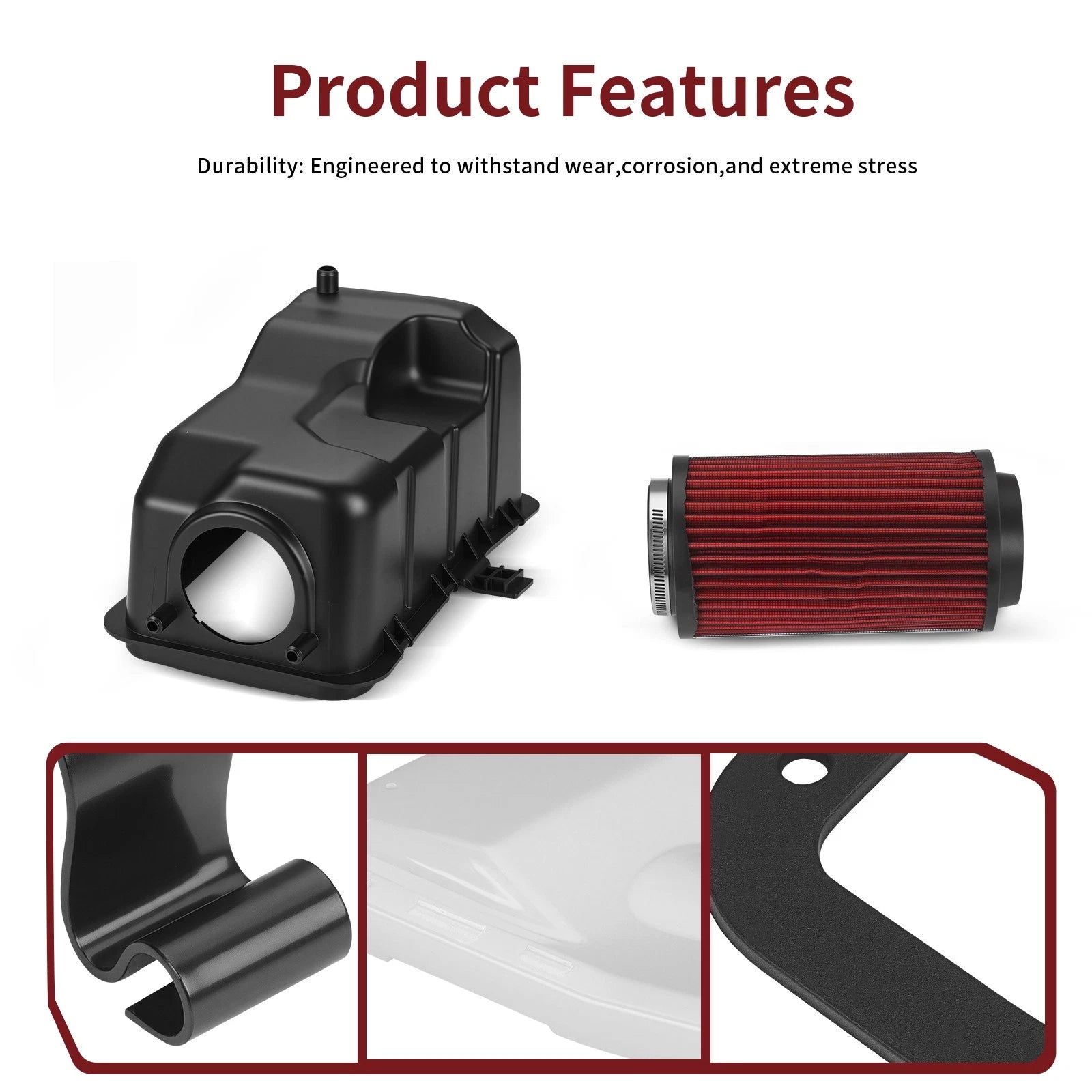 Air Filter Box Lid Cap Seal Clip for Polaris Sportsman 400 450 500 (2000–2014)