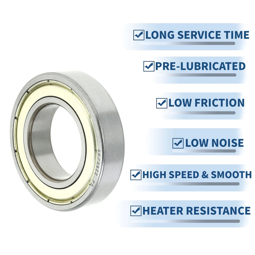 1 Pc 60/28AZZ Deep Groove Ball Bearing P5 for Scooter Skateboard (28x52x12mm)