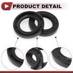 Set of 5 Rotary Shaft Oil Seals 28x45x7mm Nitrile Rubber 672668828434