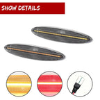 Set of 4 Amber Red LED Side Marker Lights for Lexus SC430 (2002–2010)