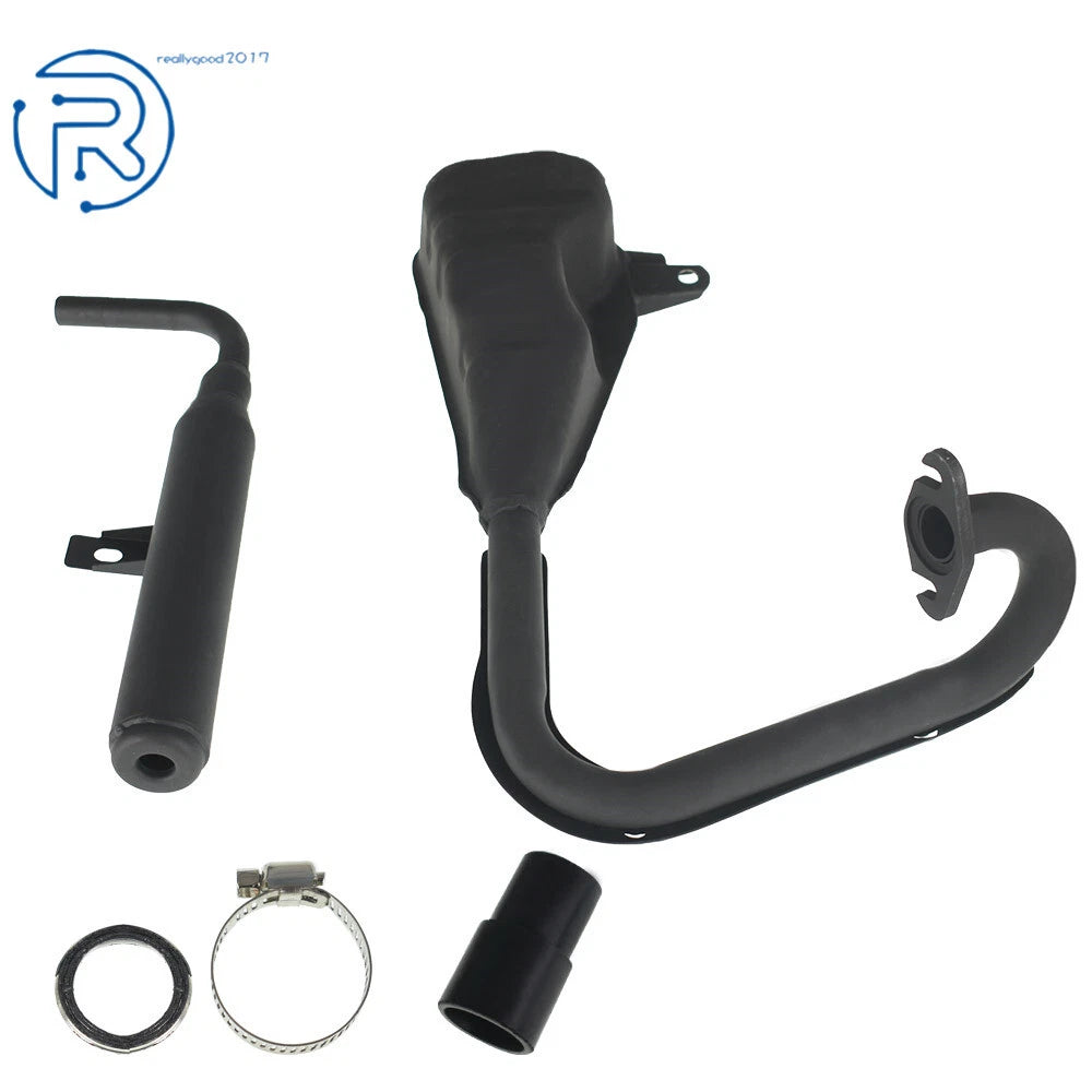 Exhaust Muffler Manifold Pipe for Yamaha PW50 (1981–2012)