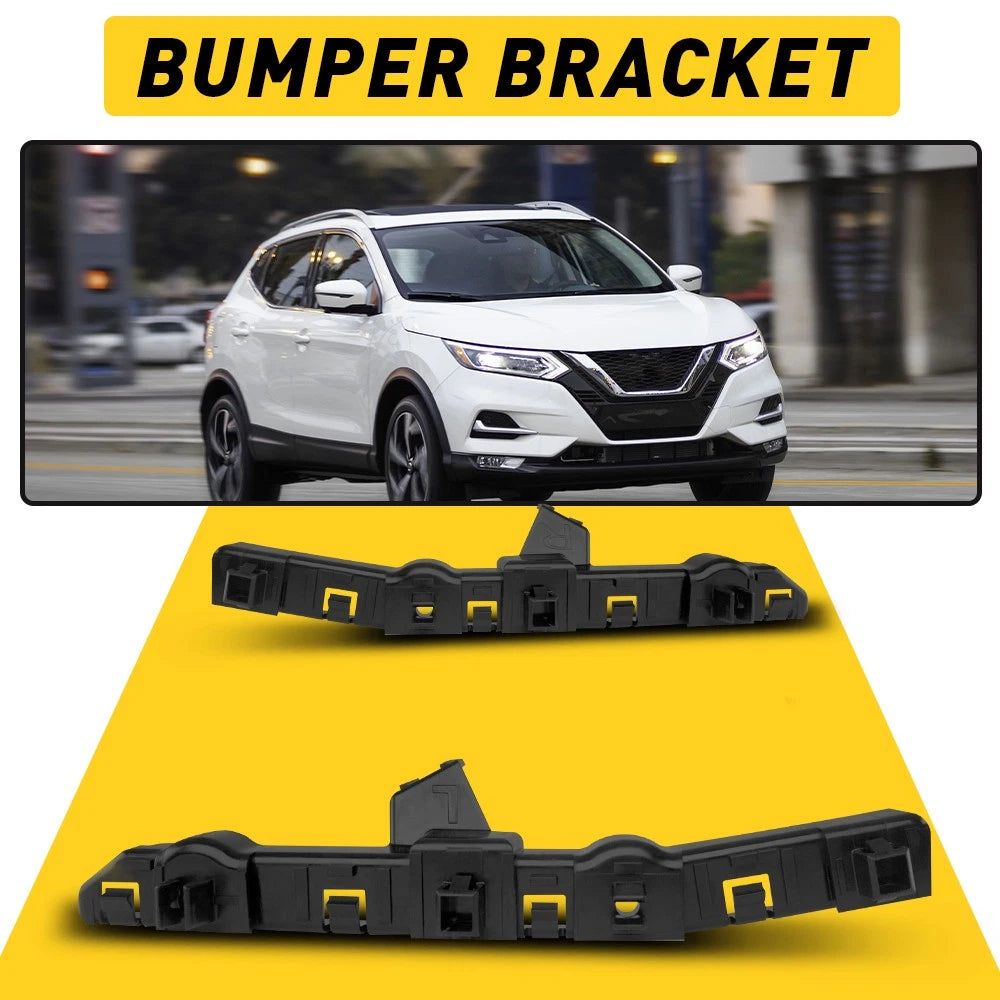 2X Front Bumper Bracket for Nissan Rogue Sport (2017–2019)
