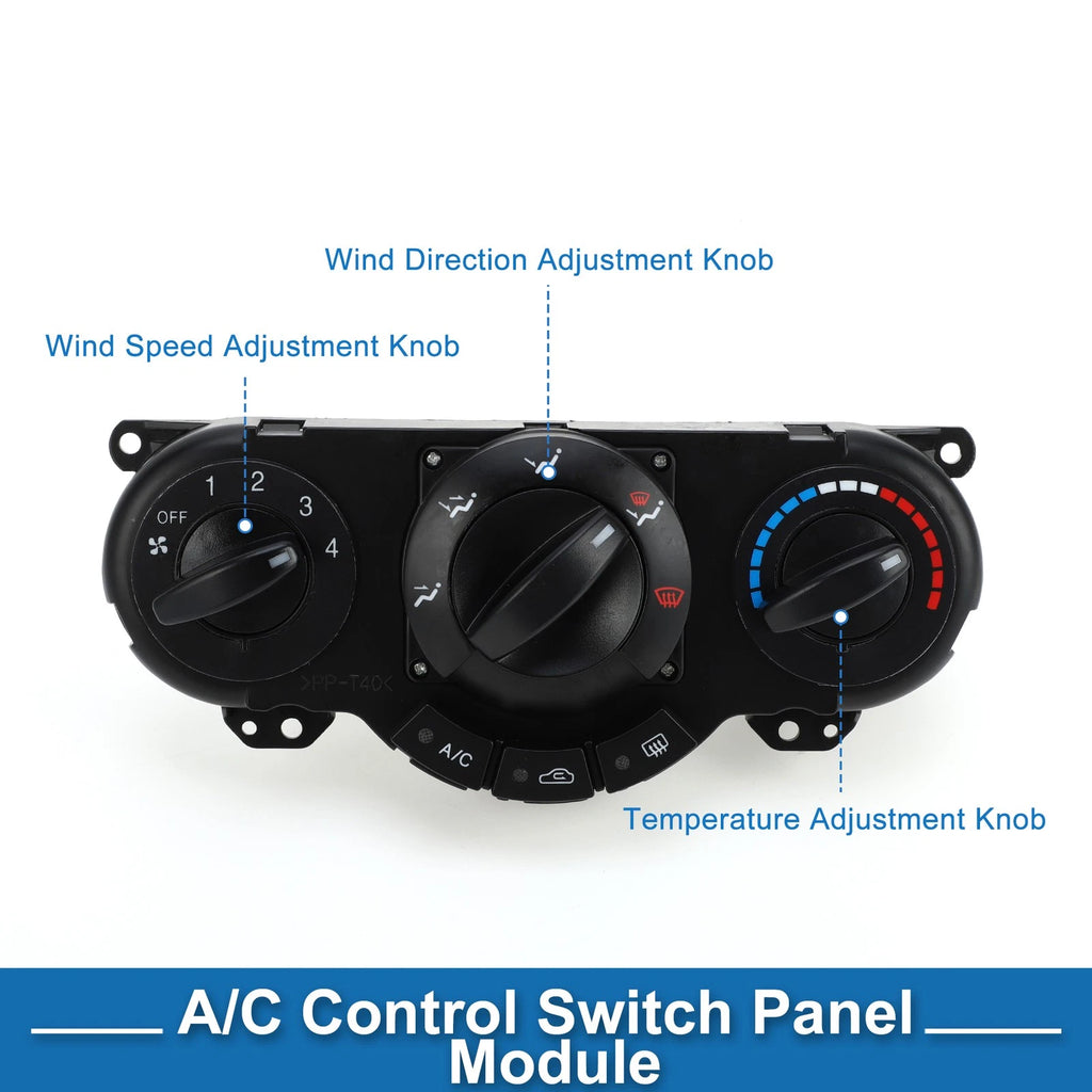 HVAC A/C Heater Climate Control Panel No. 96615408 for Chevrolet Optra (2004–2010)