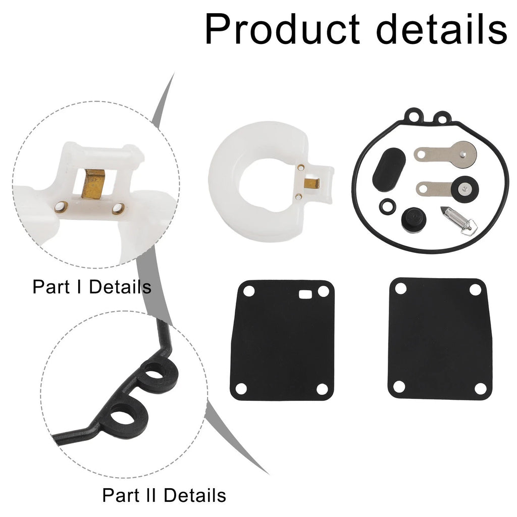 Carburetor Repair Kit for Tohatsu Nissan 4HP 5HP 8HP 9HP Outboard Engines