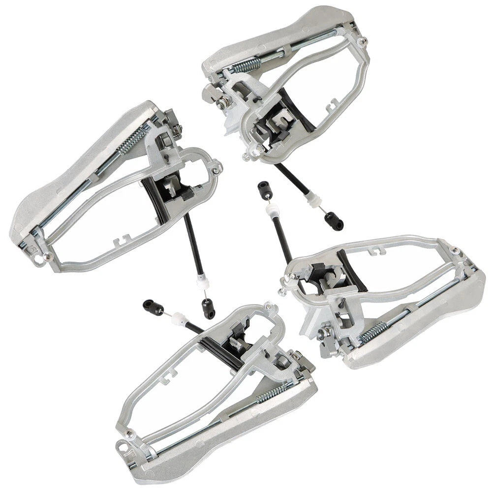 Set of 4 Exterior Door Handle Carriers for BMW X5 (2000–2006)