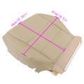 Leather Seat Cover Tan for Acura RDX (2007–2012) Driver Bottom Perforated