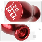 J2 Flat Top Teardrop Aluminum Shift Knob for Universal Vehicles (6-Speed)