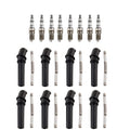 Set of 8 Bosch Nickel Spark Plugs & NGK Coil Boots for Grand Marquis F-150 4.6L V8