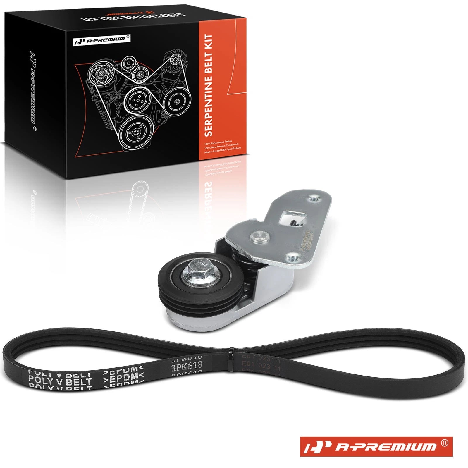 Serpentine Belt Drive Component Kit for Buick Lucerne Cadillac Olds (2006–2011)