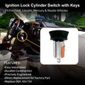Ignition Switch Lock Cylinder w/ Keys for Ford F150 F250 F350 Ranger (924-724)