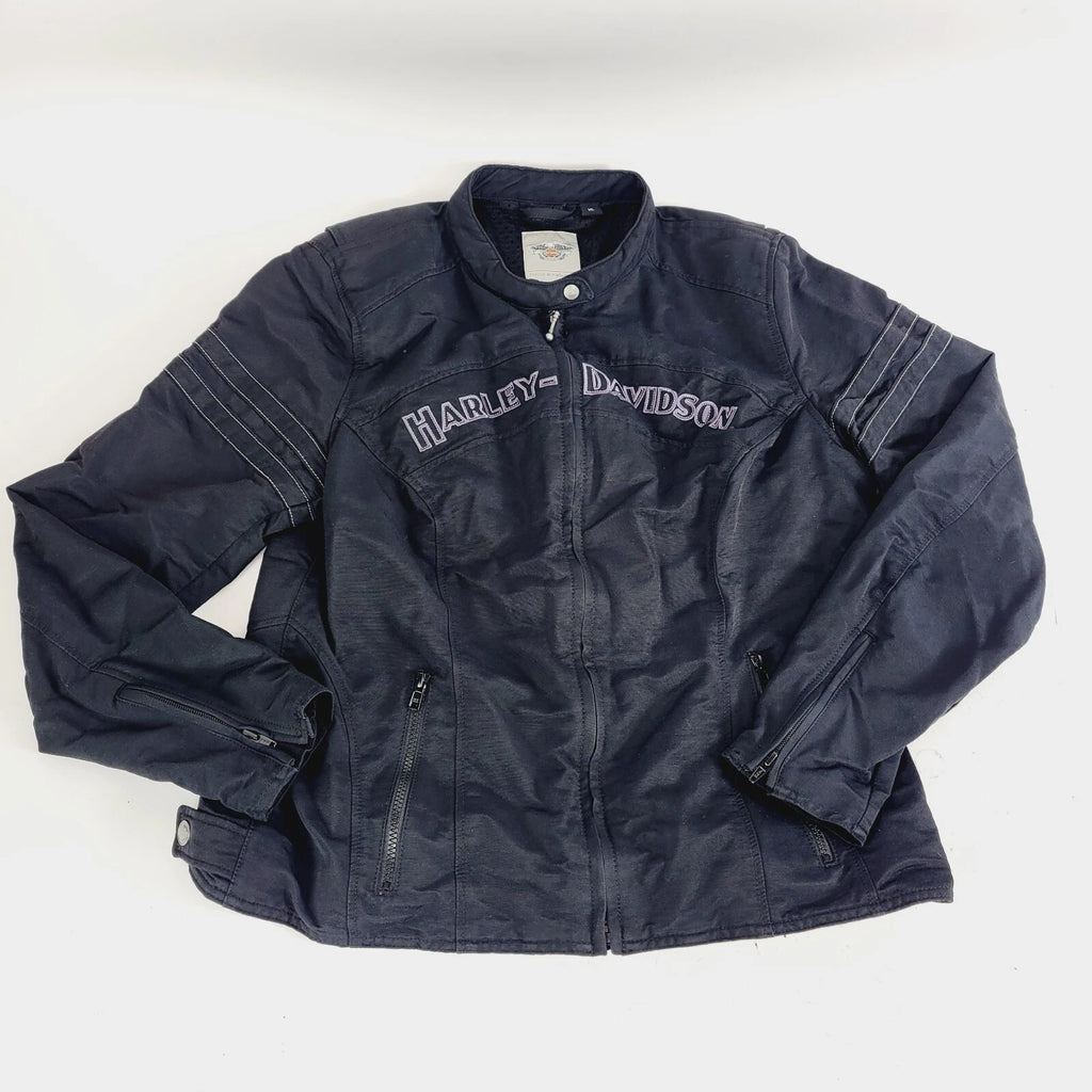 Women's Biker Jacket for Harley Davidson (XL)