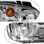 Set of 2 Headlights for Volkswagen Cabrio (1999–2002)
