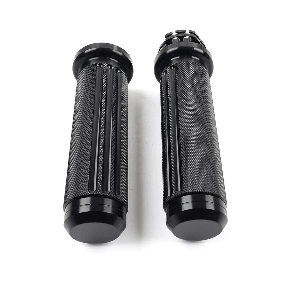 Handlebar Grips for Harley Heritage Softail Dyna Black