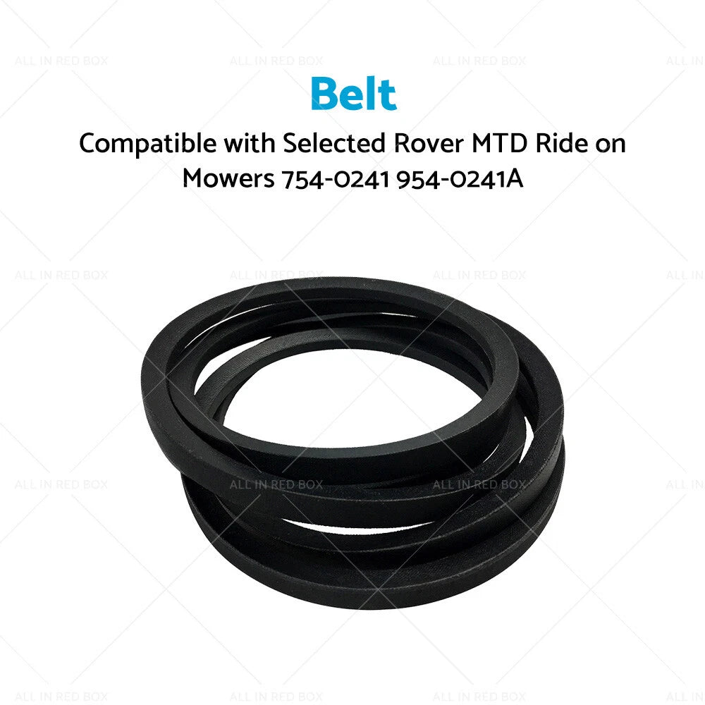 Drive Belt for Rover MTD Ride on Mowers (754-0241, 954-0241A)