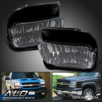 Smoke Bumper Fog Lights for Chevy Silverado Avalanche 1500/2500 (2003–2006)
