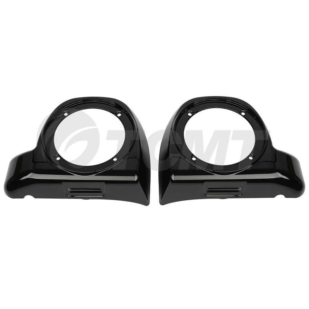 Fairing Lower Speaker Boxes for Harley Touring Models (2014–2024) - Matt/Gloss Black