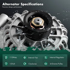Alternator for Ford Escape Mazda Tribute 3.0L (2001–2004) AFD0073