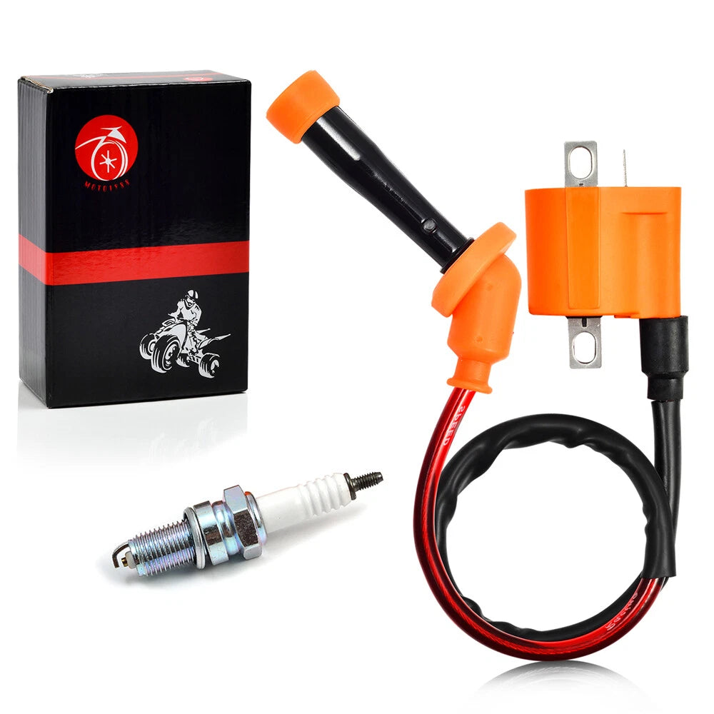 Ignition Coil & Spark Plug for Suzuki LTZ400 Quadsport (2003-2013)