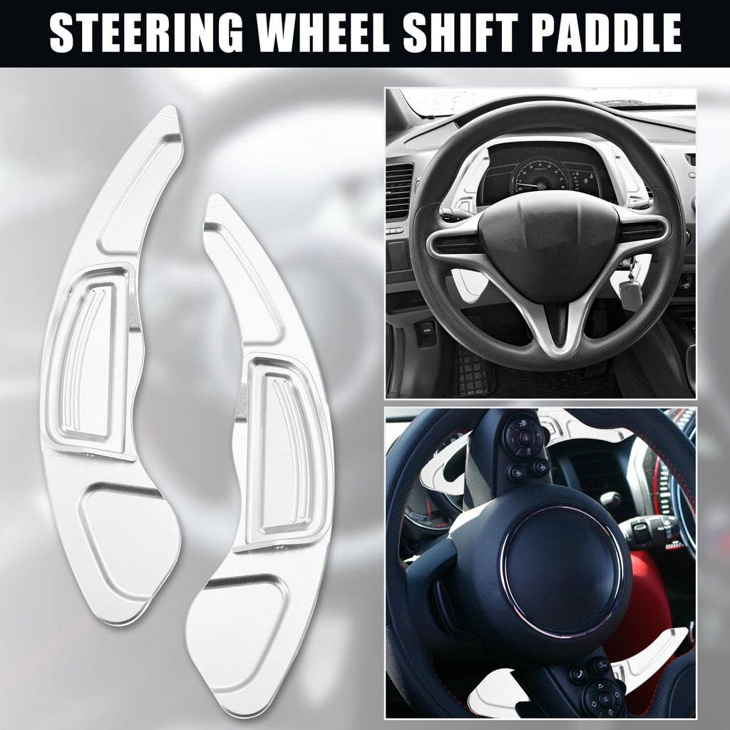 Steering Wheel Paddle Shifter Extend Cover for Honda Civic (2009–2011) 731618791379
