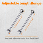 2X Rear Lower Control Arms Camber Kit for BMW E46 E36 (1995-2005)