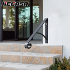 Steel Handrail Railing for 1-2 Steps Wall Mount