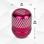 42mm Racing Manual 6-Speed Aluminum Shift Knob for Universal JDM Type-R