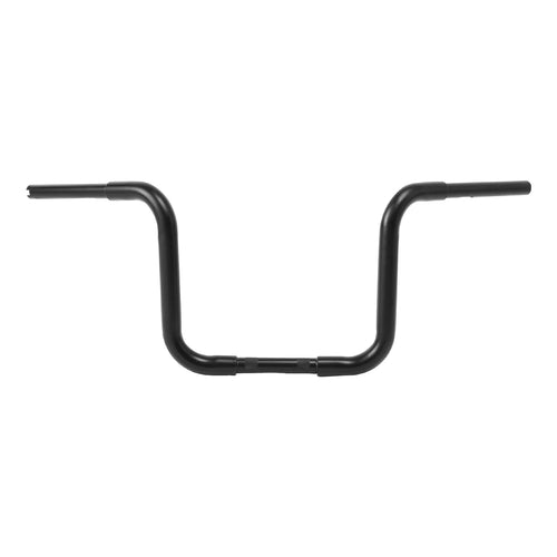 1 1/4" Ape Hanger Handlebar for Harley Softail Fatboy (Fits 12") Chrome/Black