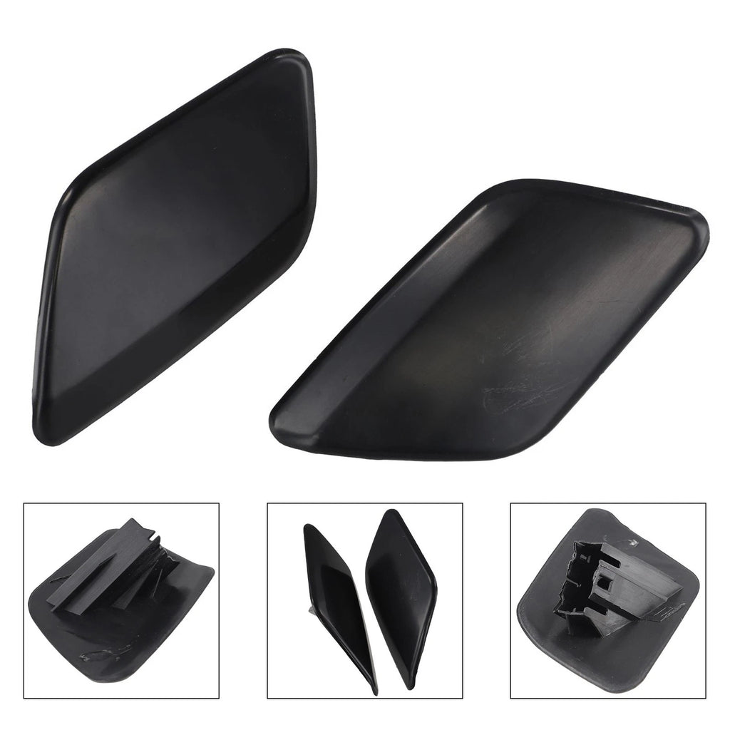 2X Front Headlight Washer Cap Cover for Volvo S60 (2011–2013) 39802699/39802681