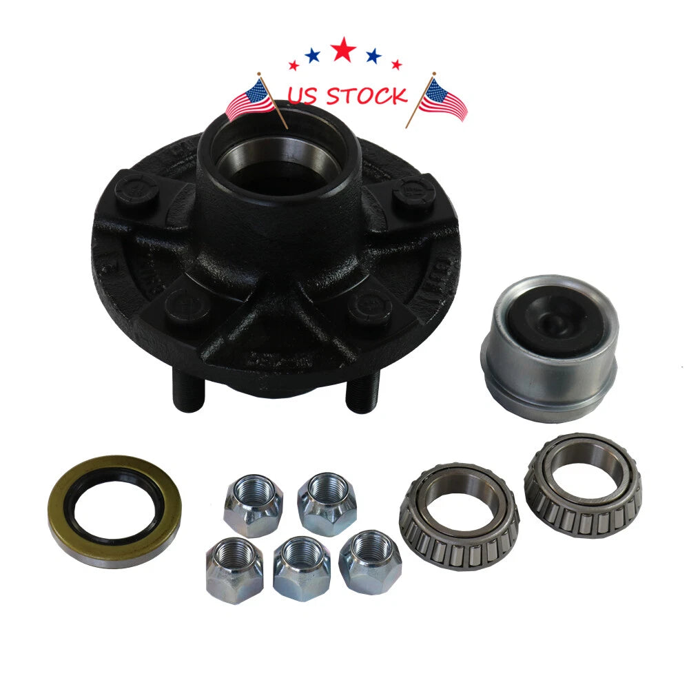 Idler Hub Kit for Trailer (2000) - 5 on 4.5" with 1-1/16" Bearings
