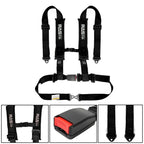Set of 4 Universal 2" Racing Seat Belt Harness for ATV UTV Go-Kart