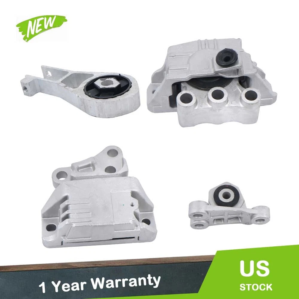 4X Engine & Transmission Mounts for Jeep Renegade (2015–2017) 2.4L