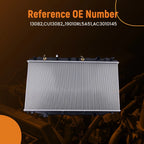 Aluminum Cooling Radiator for Acura TSX 2.4L/3.5L (2009–2014) CU13082