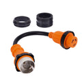 50A to 30A Boat Power Adapter for Marine Use (18 Inch)