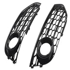 L+R Front Bumper Fog Light Grille for Audi A4 B8 B8.5 Allroad (2010–2015) 8K0807681H