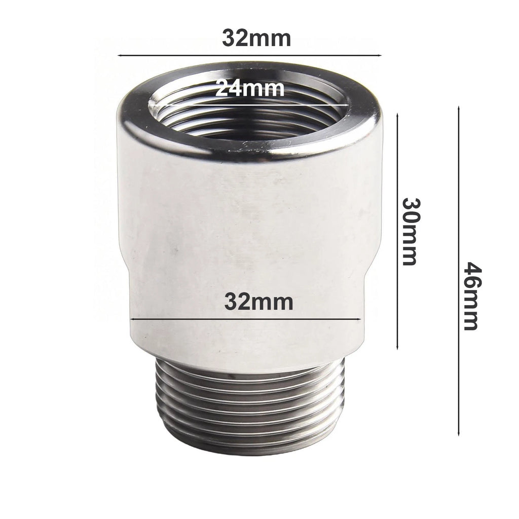ER25 Thread Adapter for Motor Rotor Chuck Spindle Extension
