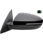 Replacement Ready to Paint Driver Side Power Mirror for 2011-2013 Kia Optima