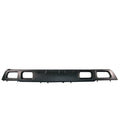 Replacement Black Front Air Deflector w/Fog Light Holes w/Tow Hook Holes