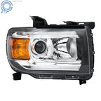 1PC Right Projector Headlight with LED DRL for GMC Canyon (2015-2022)