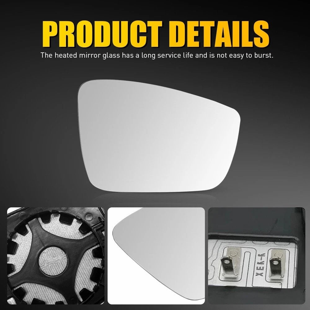 Heated Mirror Glass for Volkswagen Passat (2012–2015) - Left & Right
