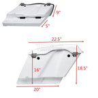 5" Stretched Saddlebags Lids Latch for Harley Touring Road Glide (1993–2013)
