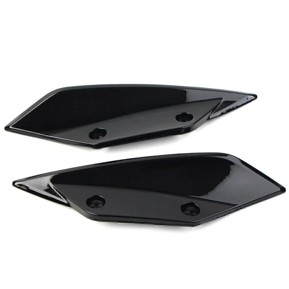 Black Front Fender Side Panel Cover for BMW S1000RR (2009-2014)